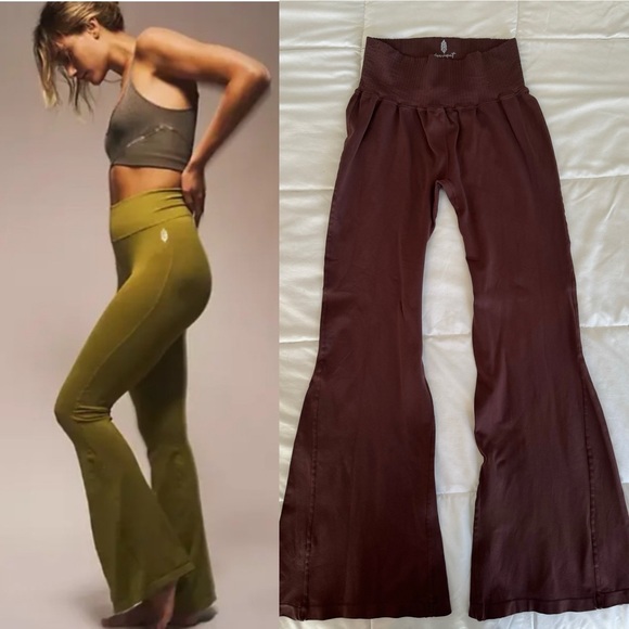 FP Movement by Free People Pants - NWOT Free People Movement Good Karma Flare Leggings (regular inseam)